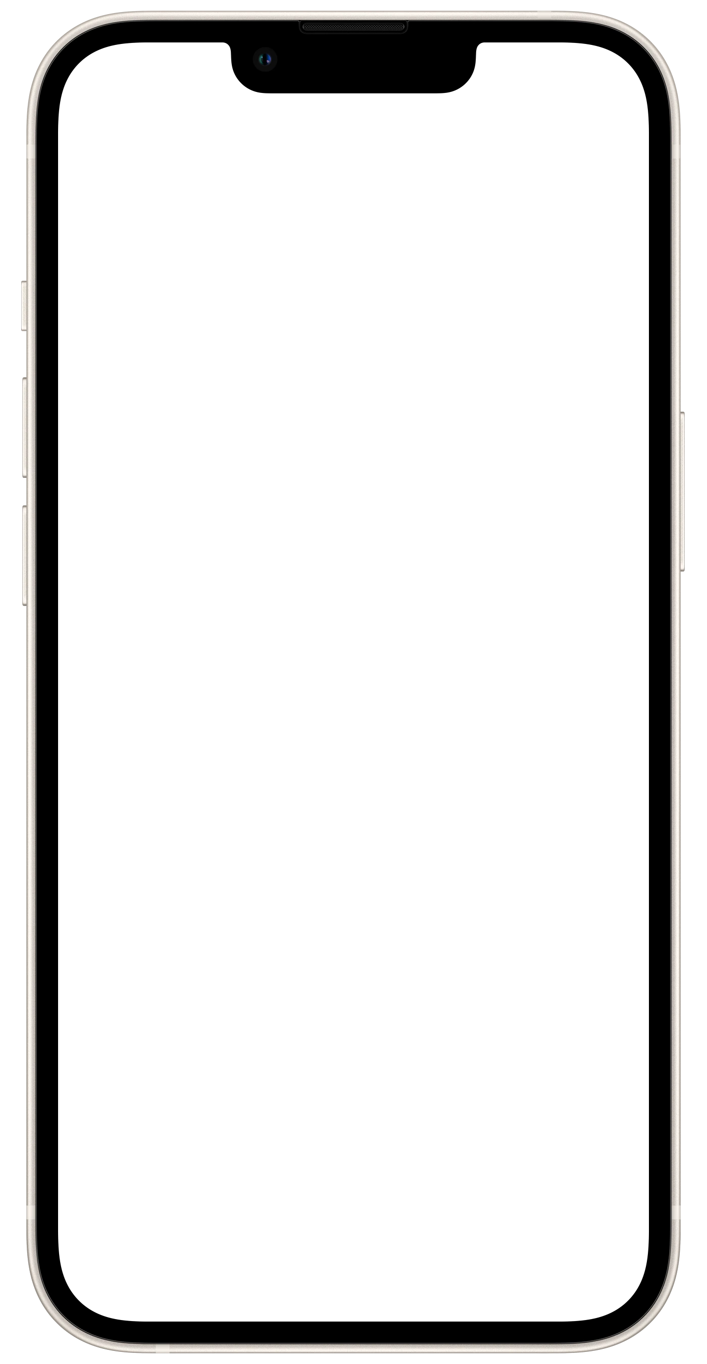 iPhone 13 mockup frame