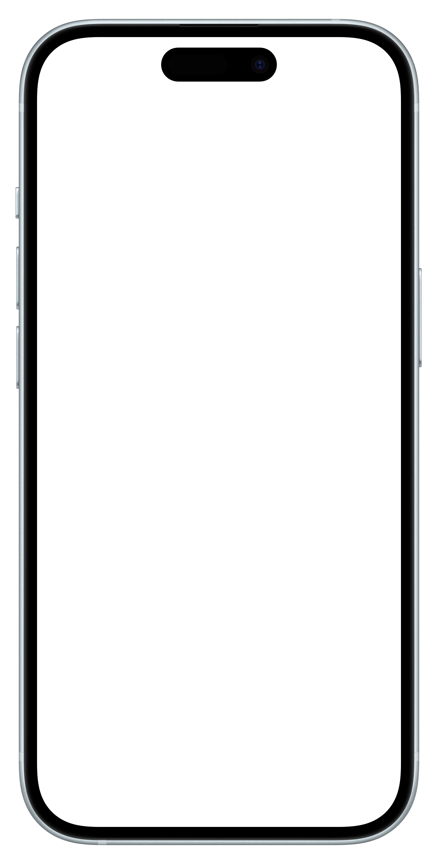 iPhone 15 mockup frame