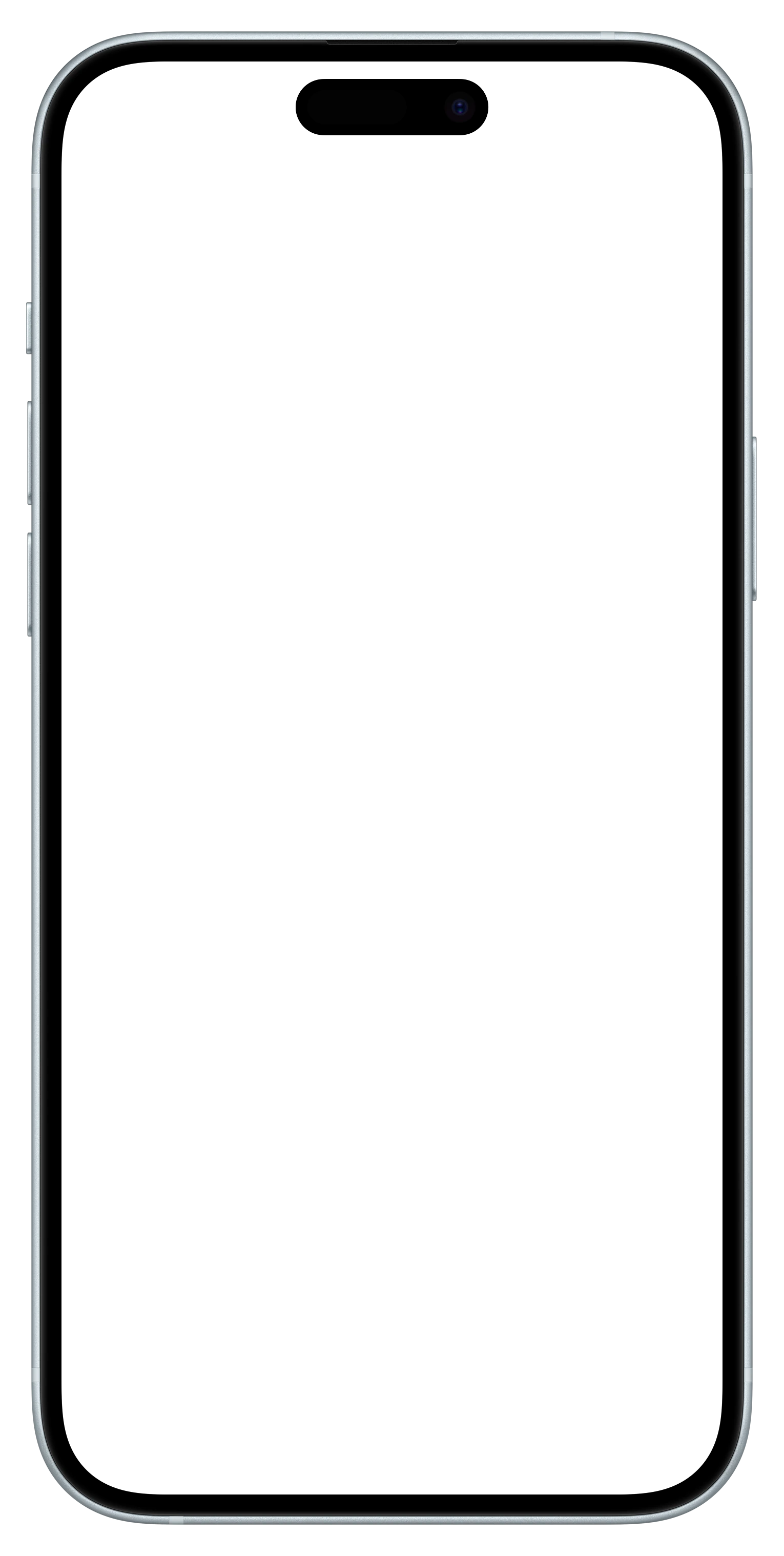 iPhone 15 Plus mockup frame