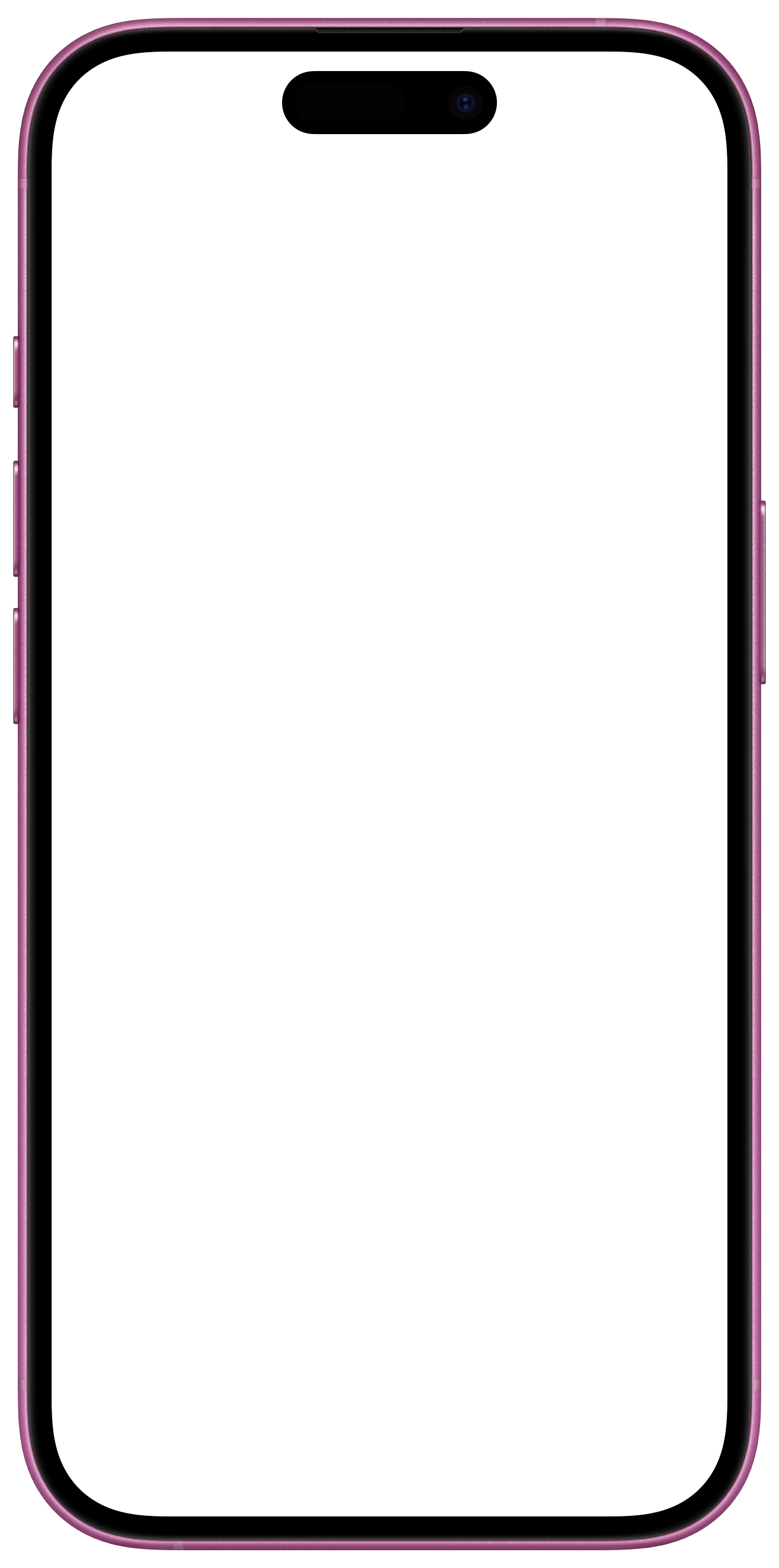 iPhone 16 mockup frame