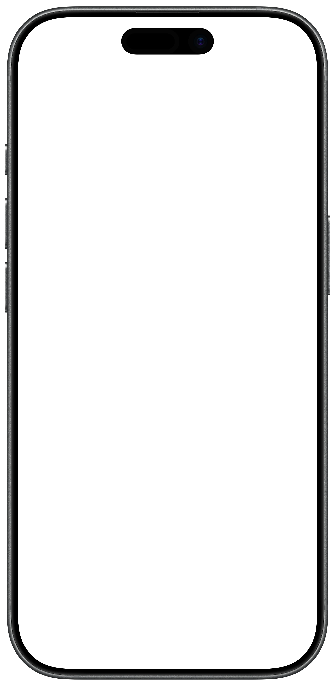 iPhone 17 mockup frame